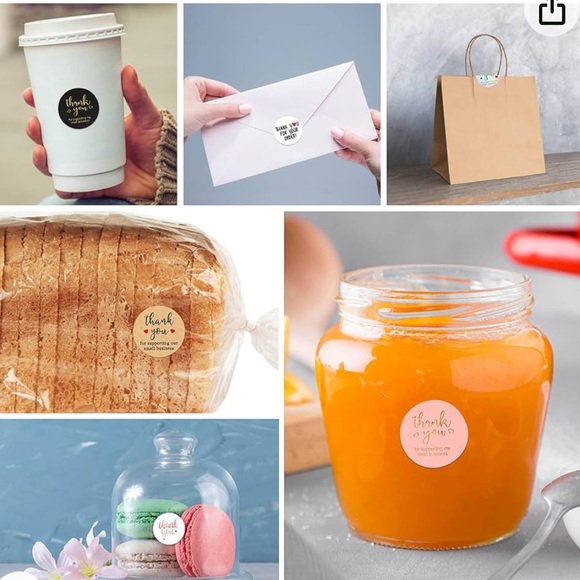 Roll of 500 PCS Thank You Sticker Labels - Buy Now - Picture 8 of 10